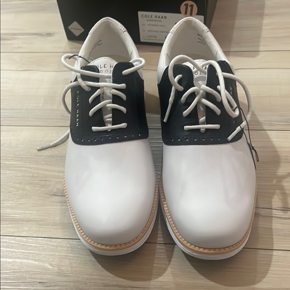 Cole Haan Men's OG Saddle Golf Shoes Size 11 - Picture 6 of 7